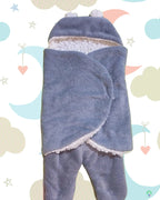 COBERTOR DE VESTIR PARA BEBÊ - Aconchego do Ursinho [Últimas Unidades]