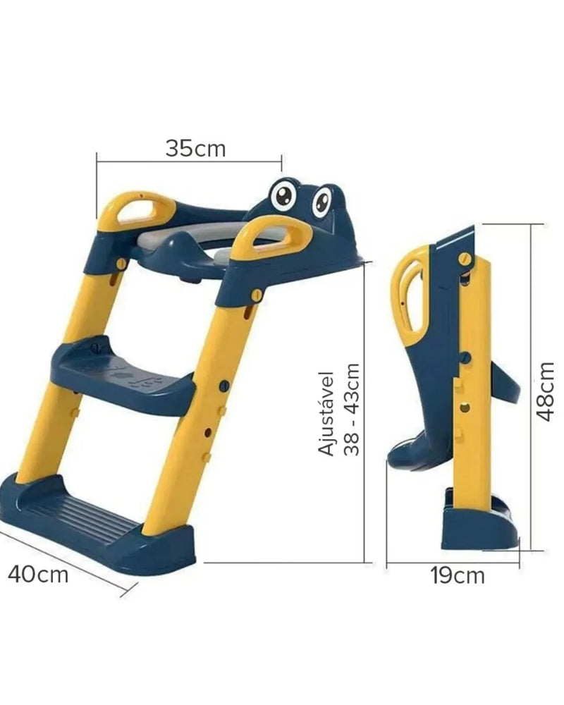 TRONINHO DESFRALDE - Com Escada & Assento Redutor  [OFERTA 30%]