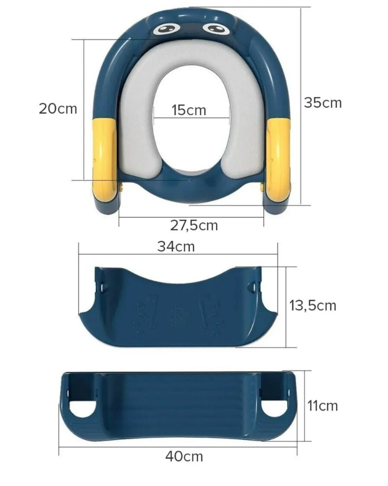 TRONINHO DESFRALDE - Com Escada & Assento Redutor  [OFERTA 30%]