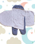 COBERTOR DE VESTIR PARA BEBÊ - Aconchego do Ursinho [Últimas Unidades]