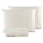 Conjunto de Lençóis QUEEN 400 Fios Micropercal Premium - Toque Macio e Sofisticado