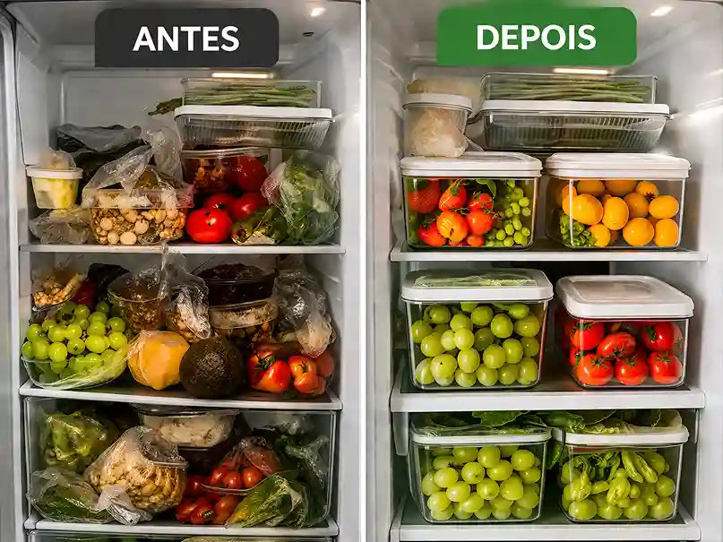 Organizador de Geladeira Frigella - Compre 1 Leve 2