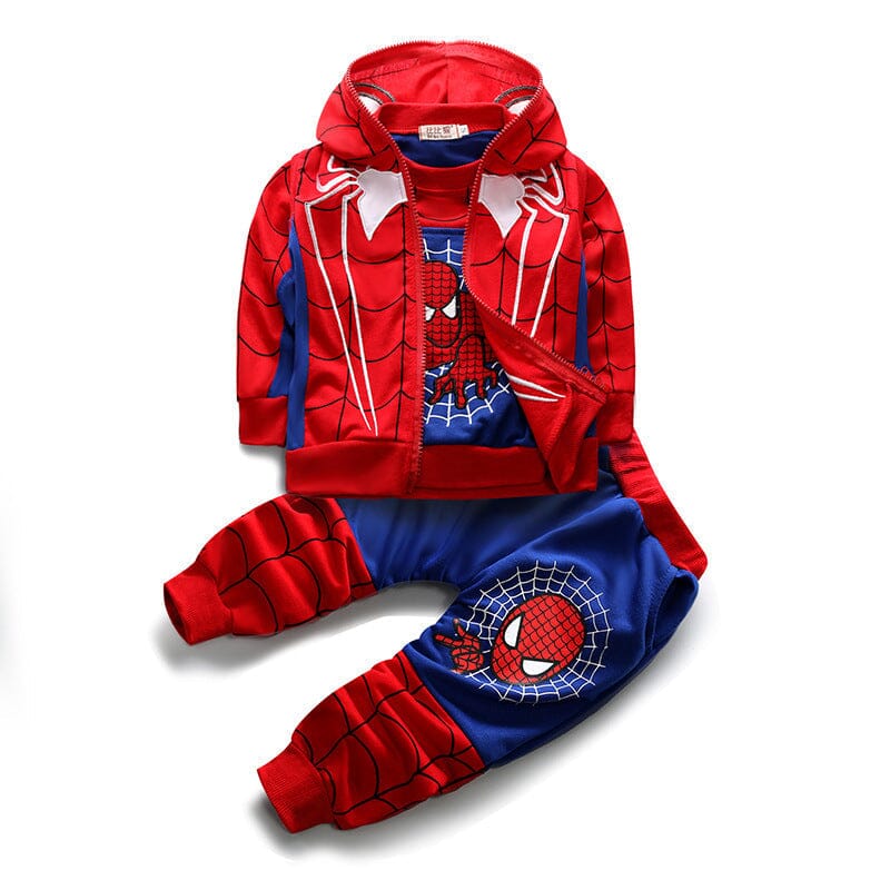CONJUNTO DO HOMEM ARANHA - Faça de seu Filho um Super-herói [Últimas Unidades]