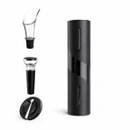 Kit Abridor de Vinho Elétrico Automático com Acessórios
