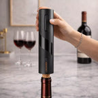 Kit Abridor de Vinho Elétrico Automático com Acessórios
