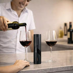 Kit Abridor de Vinho Elétrico Automático com Acessórios