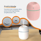 Mini Umidificador de Ar Portátil - Acabe com Ar Seco em Qualquer Lugar