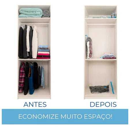 Kit TurboVac Elétrico-Bomba + 5 sacos -OFERTA LIMITADA