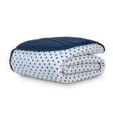 POÁ BRANCO COM MARINHO