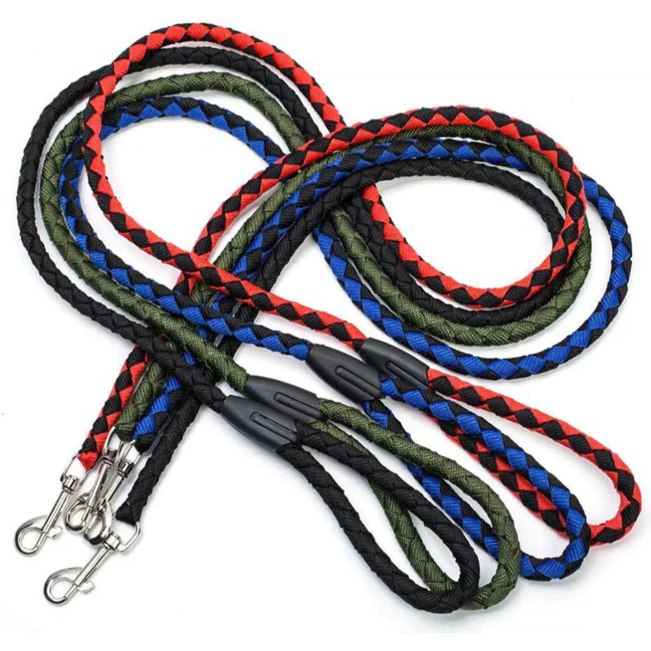 Kit Coleira Peitoral + Guia de Corda Reforçado – Passeios Confortáveis e Seguros!