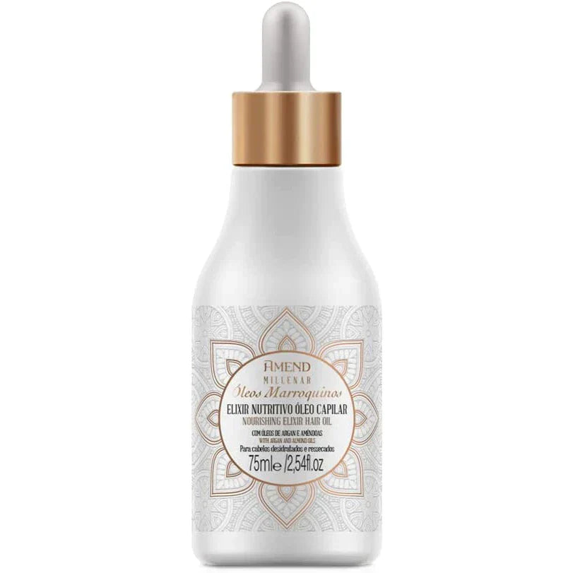 AMEND ELIXIR NUTRITIVO ÓLEO CAPILAR MILLENAR ÓLEOS MARROQUINOS