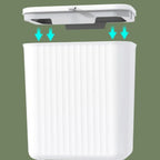 Lixeira Dobrável 9L l Prática, Compacta e Ideal para Cozinha e Banheiro -Lar Equipado
