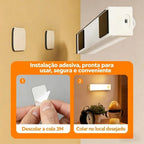Luminária Inteligente LED com Sensor de Movimento USB Recarregável