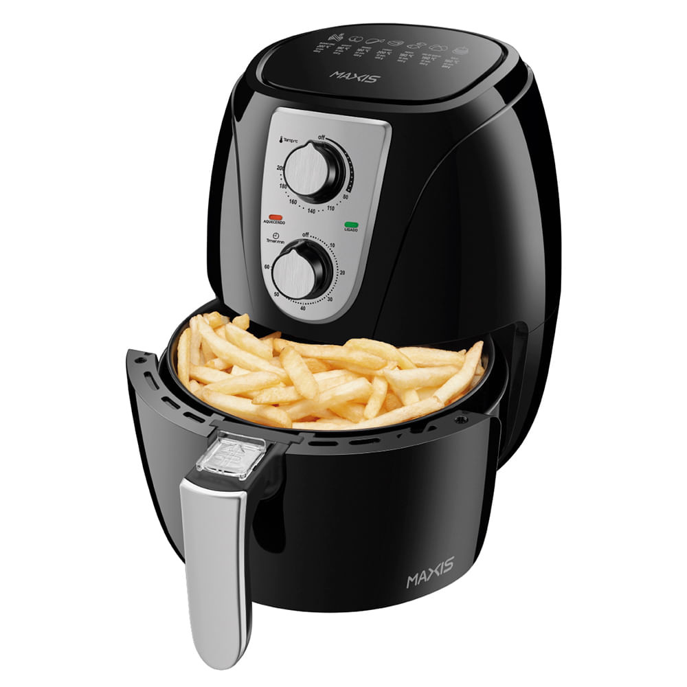 Fritadeira Elétrica Sem Óleo Air Fryer Maxis 3,2L