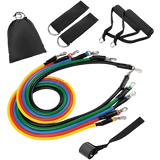 Kit Elástico Para Treino e Musculação em Casa