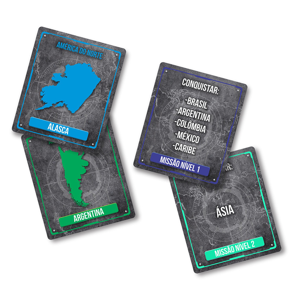 Jogo War Game Tabuleiro Estratégia Dominação