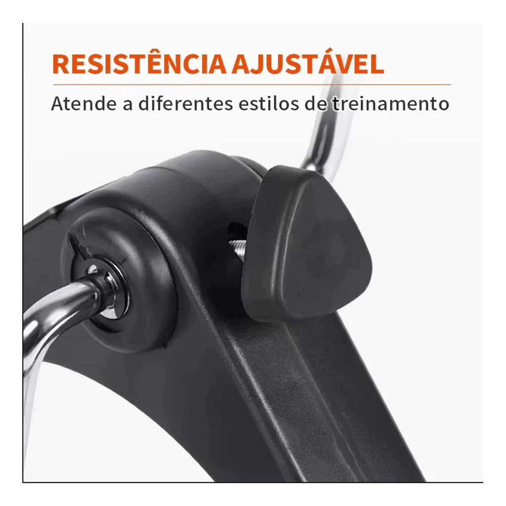 Mini Bike Ergométrica Portátil com Monitor - Exercite-se em Casa