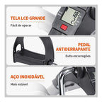 Mini Bike Ergométrica Portátil com Monitor - Exercite-se em Casa